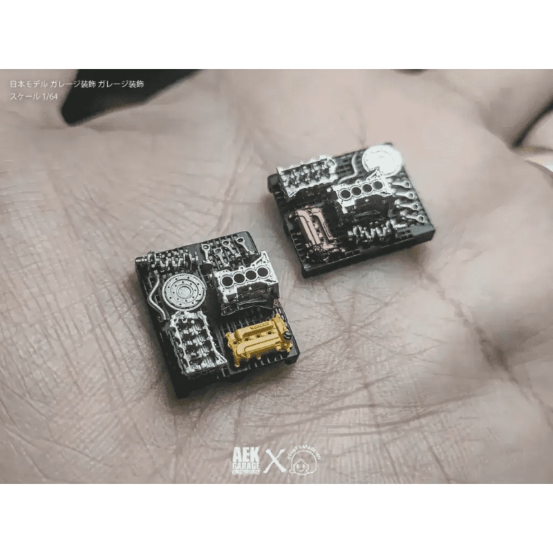 Akara x AEK Garage 1:64 L15B7 Civic FC engine