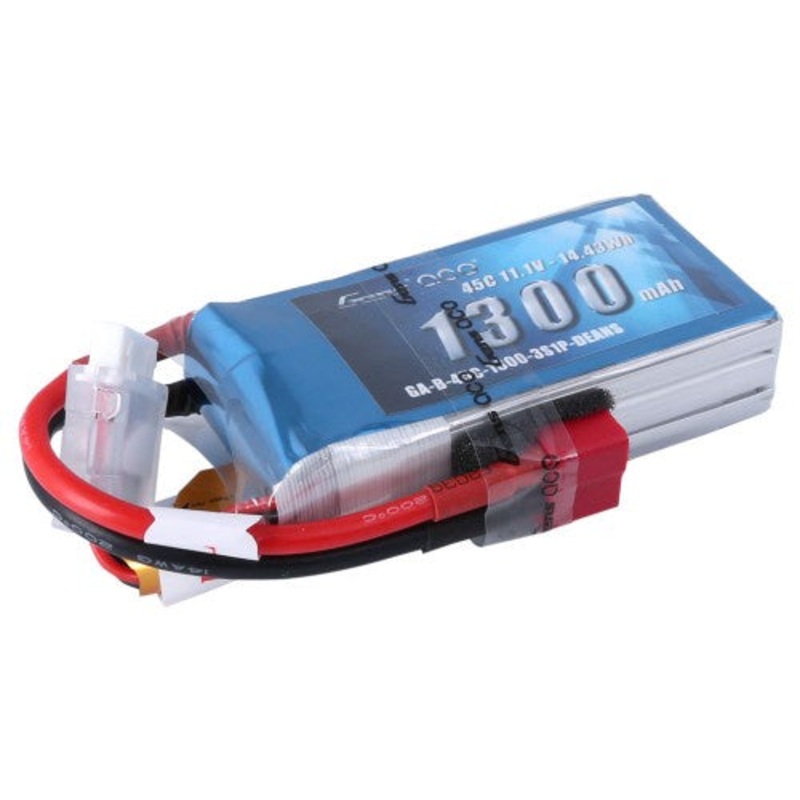 Gens Ace – 391 – 1300mAh 3S1P 11.1V 45C LiPo