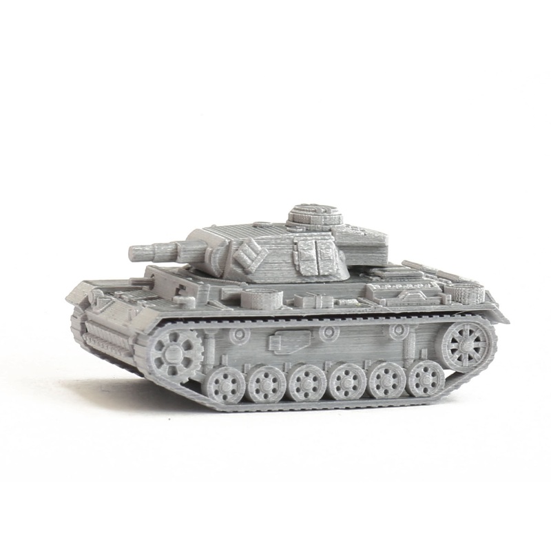 Panzer PzKpfw III Ausf. N Wehrmacht – unpainted