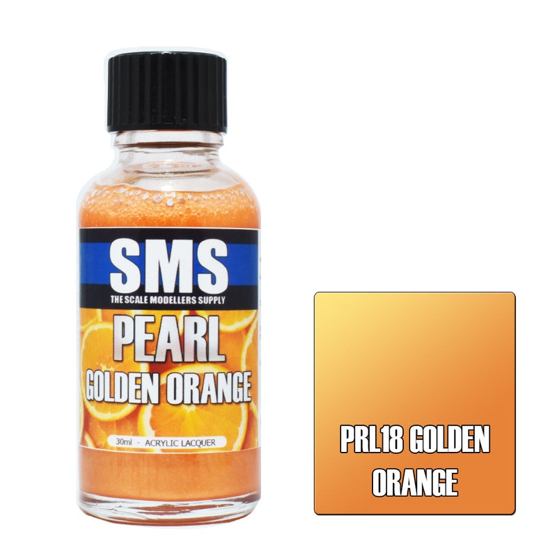 SMS Pearl Lacquer – PRL18 Golden Orange