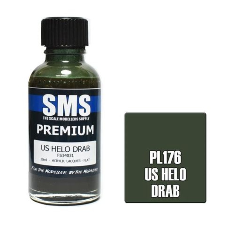 SMS Premium Lacquer – PL176 US Helo Drab