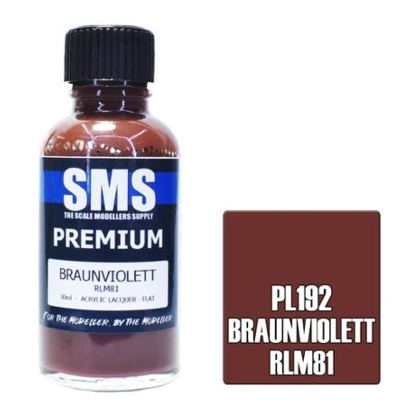 SMS Premium Lacquer – PL192 BRAUNVIOLETT RLM81