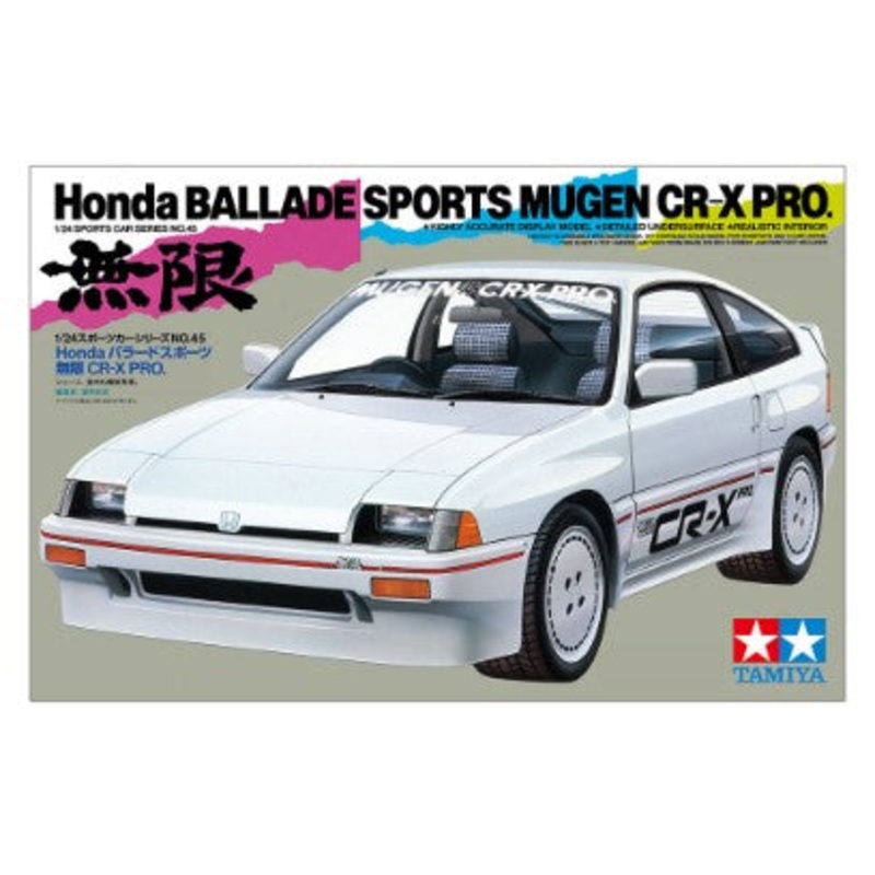 Tamiya Honda Ballade Sports Mugen CR-X Pro