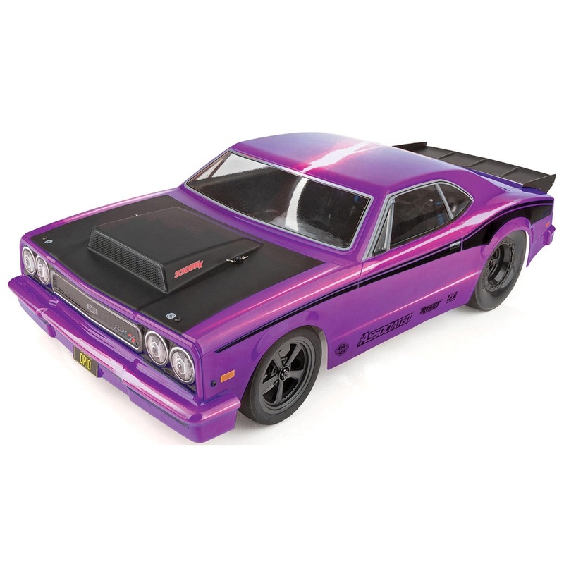 Team Associated 1/10 2WD Drag Race Car RTR Brushless DR10 – Purple ASC70028