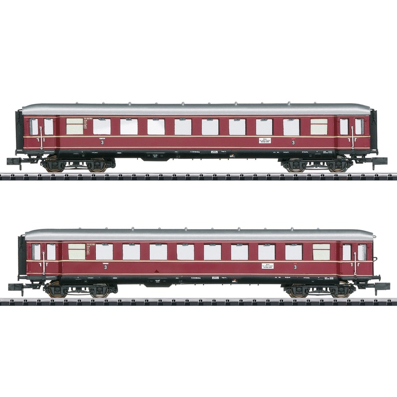Passenger Car Set The Red Bamberg Part 2 DB Ep.III 2 pieces