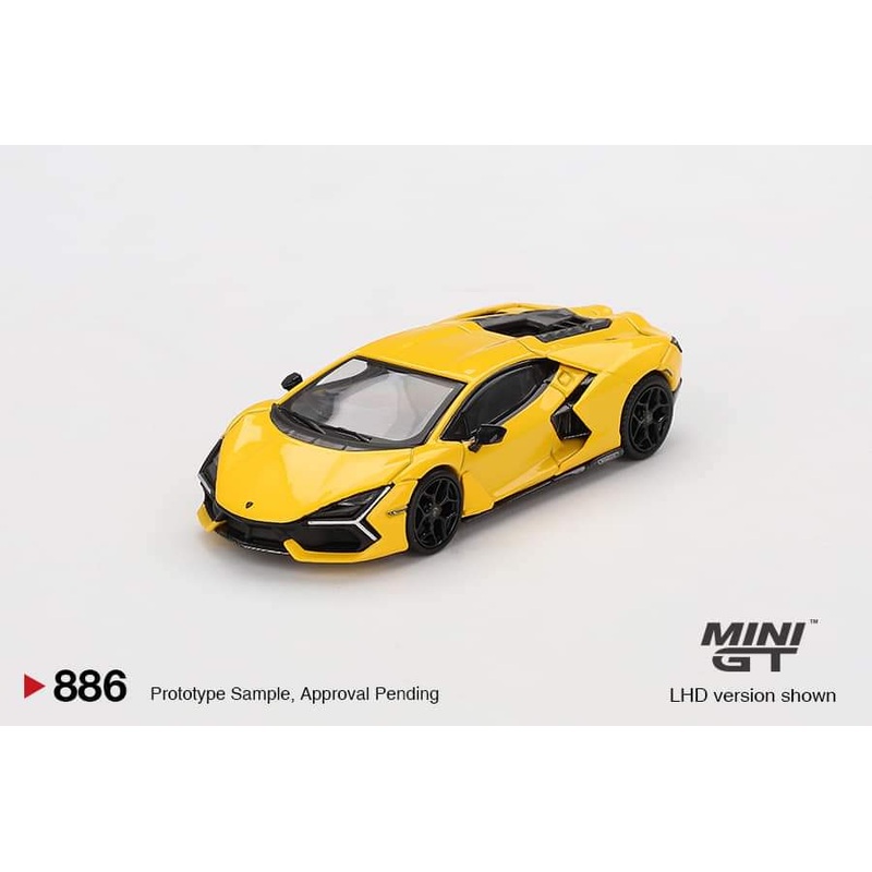 (PRE-ORDER) MINI GT 1:64 Lamborghini Revuelto Arancio Giallo MGT00886-L
