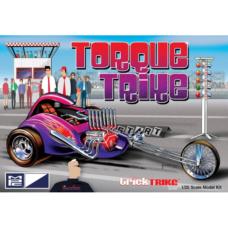 Torque Trike (Trick Trikes Series) 1/25 Model Kit #897 by MPC