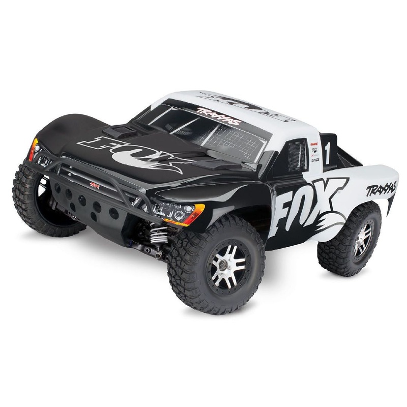 Traxxas Slash 4×4 VXL Brushless 1/10 4WD RTR Short Course Truck (Fox) w/TSM & TQi 2.4GHz Radio