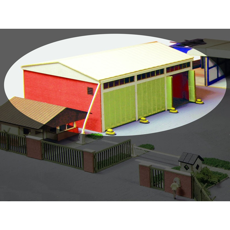 barracks: vehicle depot