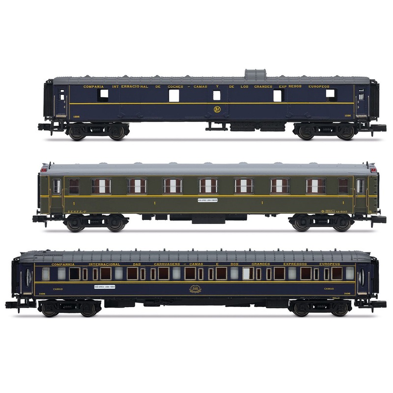 Passenger car set 1/2 Sud-Express CIWL Ep.III-IV 3-part
