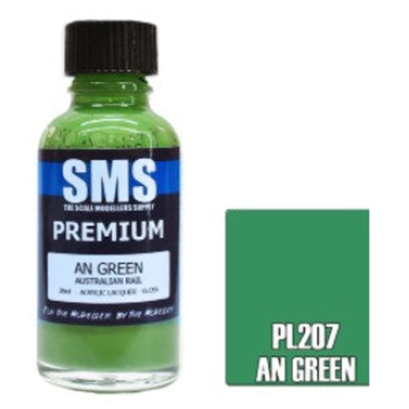 SMS Premium Lacquer – PL207 AN Green
