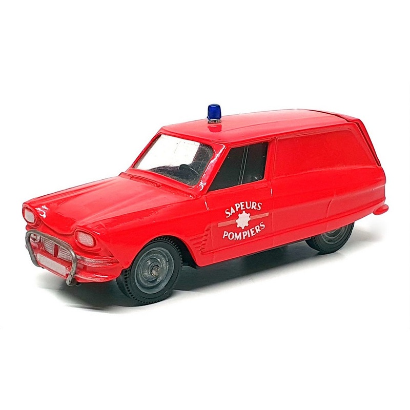 Verem 1/43 Scale 218 – Citroen AMI 6 Fire Van Sapeurs Pompiers  – Red