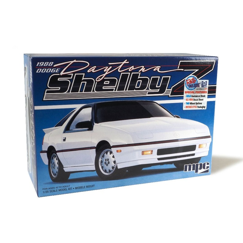 1988 Dodge Shelby Daytona Model Kit 1/25 #1009 by MPC
