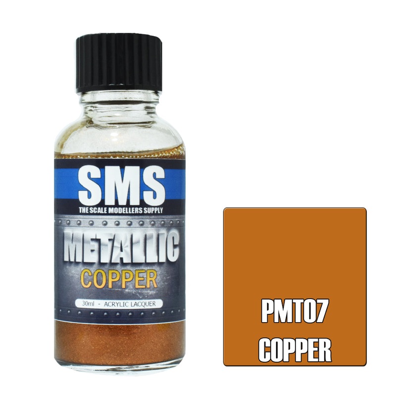 SMS Premium Metallic Lacquer – PMT07 – Copper