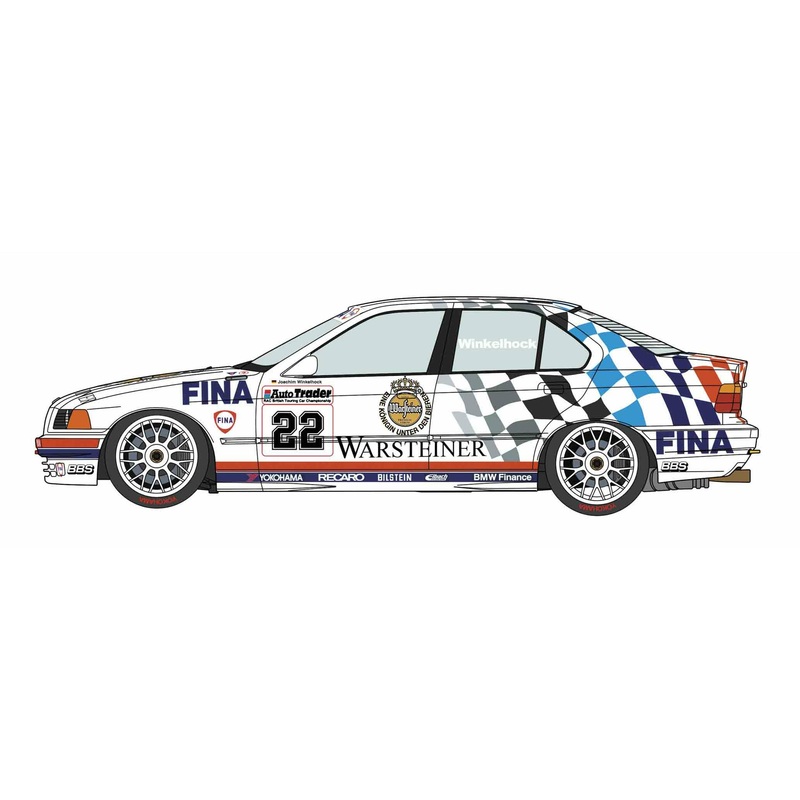 Team Schnitzer BMW 318i 1993 BTCC Champion 1/24 #20551 by Hasegawa