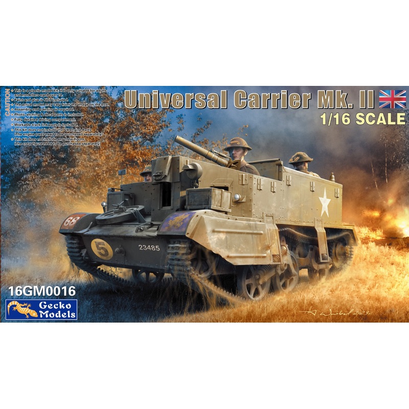 Universal Carrier Mk.II 1/16 #16GM0016 by Gecko