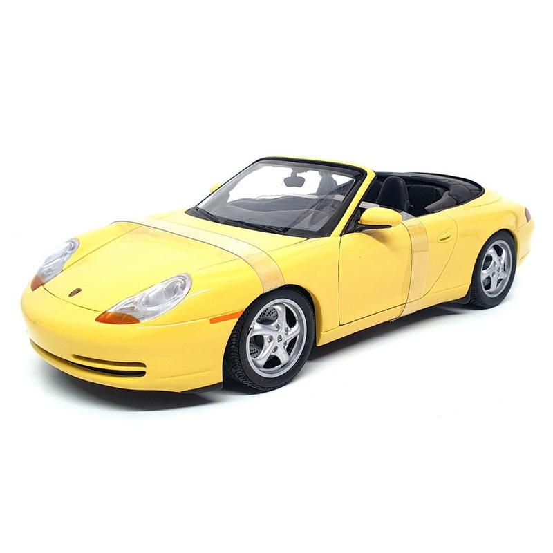 UT Models 1/18 Scale Diecast 2823P – Porsche 996 Carrera – Yellow