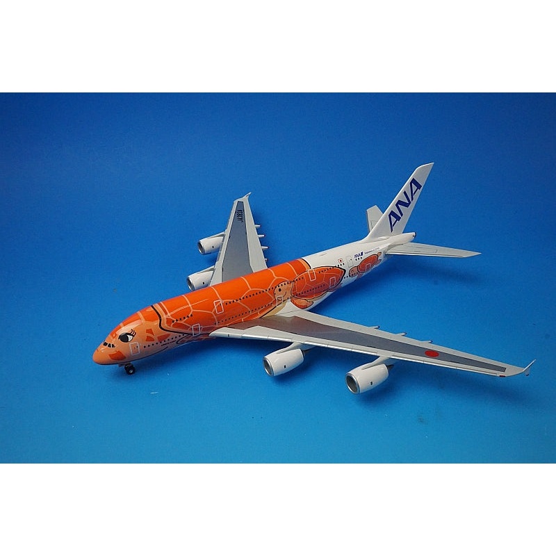 1:200 A380-800 ANA FLYING HONU Sunset Orange JA383A NH20146 ANA