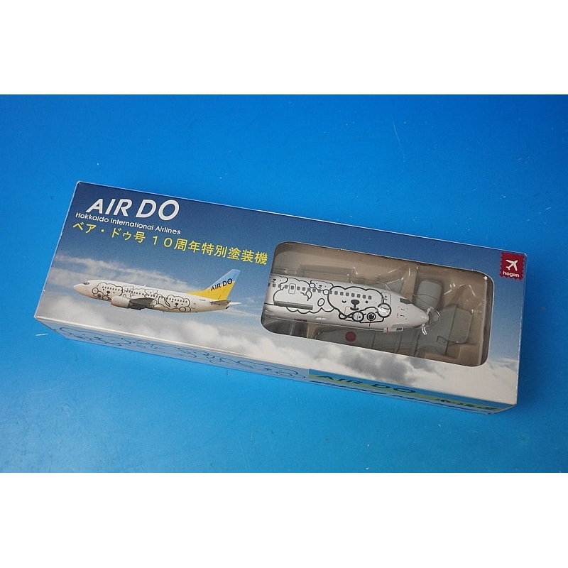 1:200 B737-500 AIRDO Hokkaido Beardo JA8196 378196 Hogan airplane model