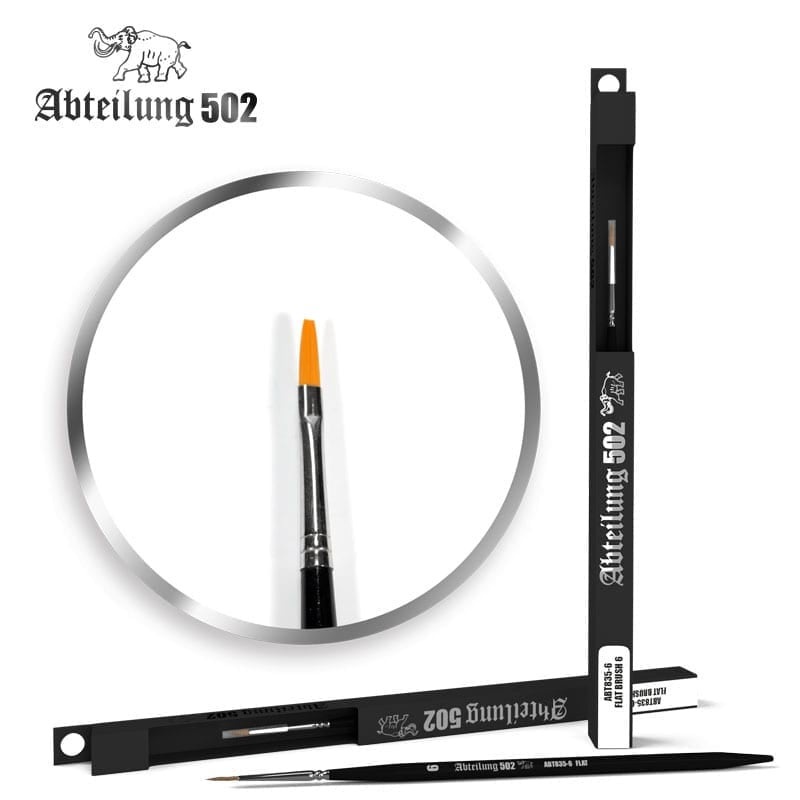 Abteilung502 Brush Flat 6 – ABT835-6