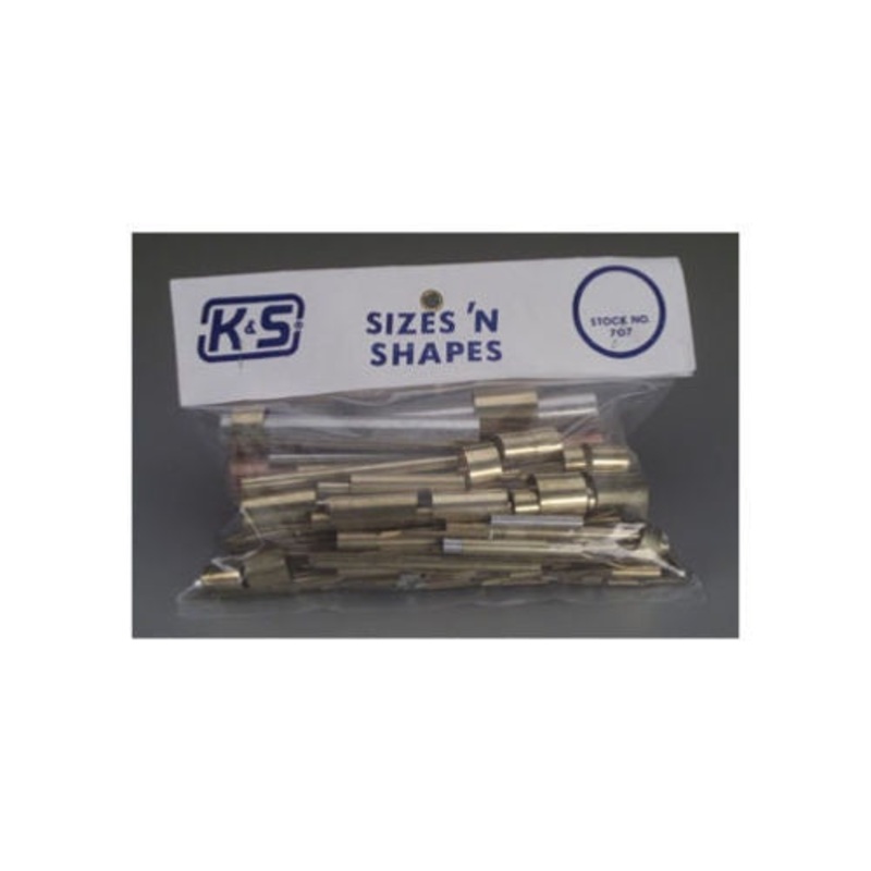 K&S Metal Assortment – Sizes and Shapes KSE707