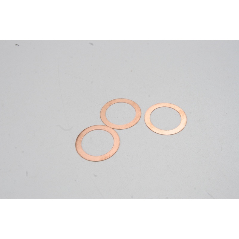 TRA5292 Gaskets, cooling head: 0.20, 0.30, 0.40mm (1 each) (0.30mm stock) (TRX 3.3)