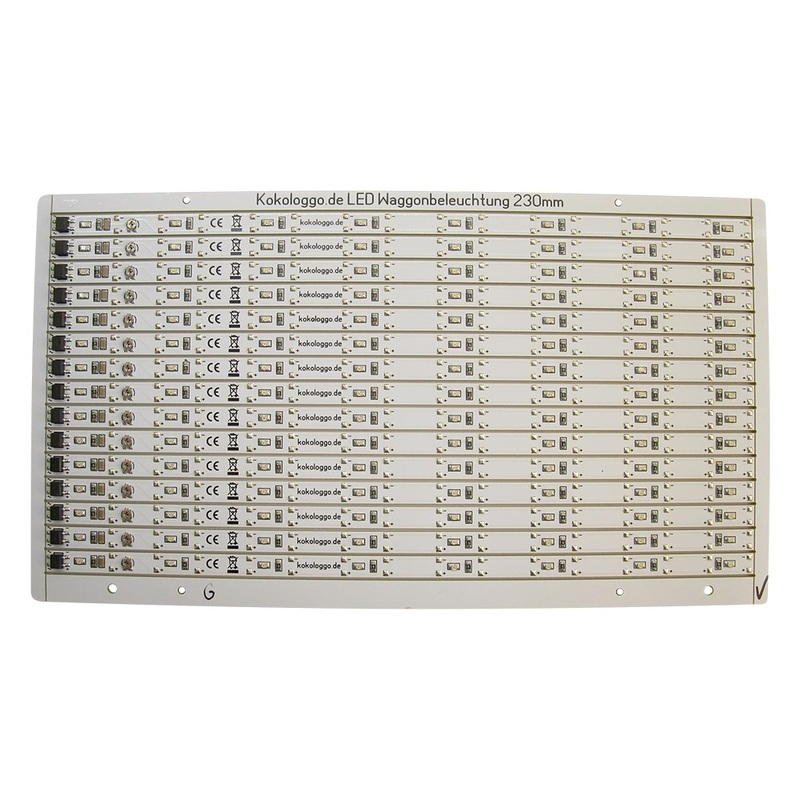 LED wagon light yellow economy pack 15x