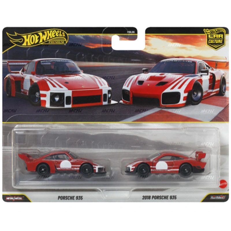 (PRE-ORDER) Hot Wheels Premium 1:64 2 Pack Porsche 935