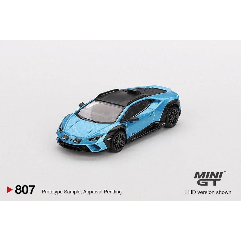 (PRE-ORDER) MINI GT 1:64 Lamborghini Huracn Sterrato Blu Aegir MGT00807-R