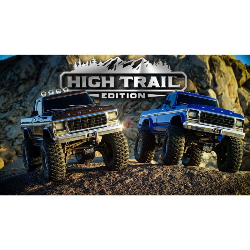 Traxxas 1/10 4WD Crawler RTR TRX-4 Ford F-150 Ranger XLT High Trail Edition – Assorted Colours TRA92046-4