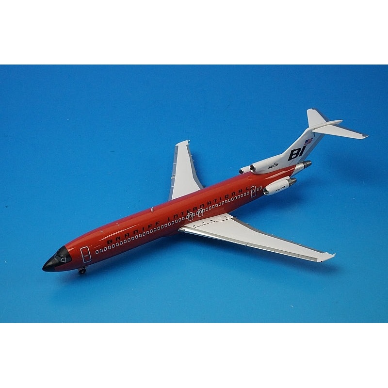 1:200 B727-200 Braniff International Red Jellybean N401BN JXL147 Jet-x airplane model