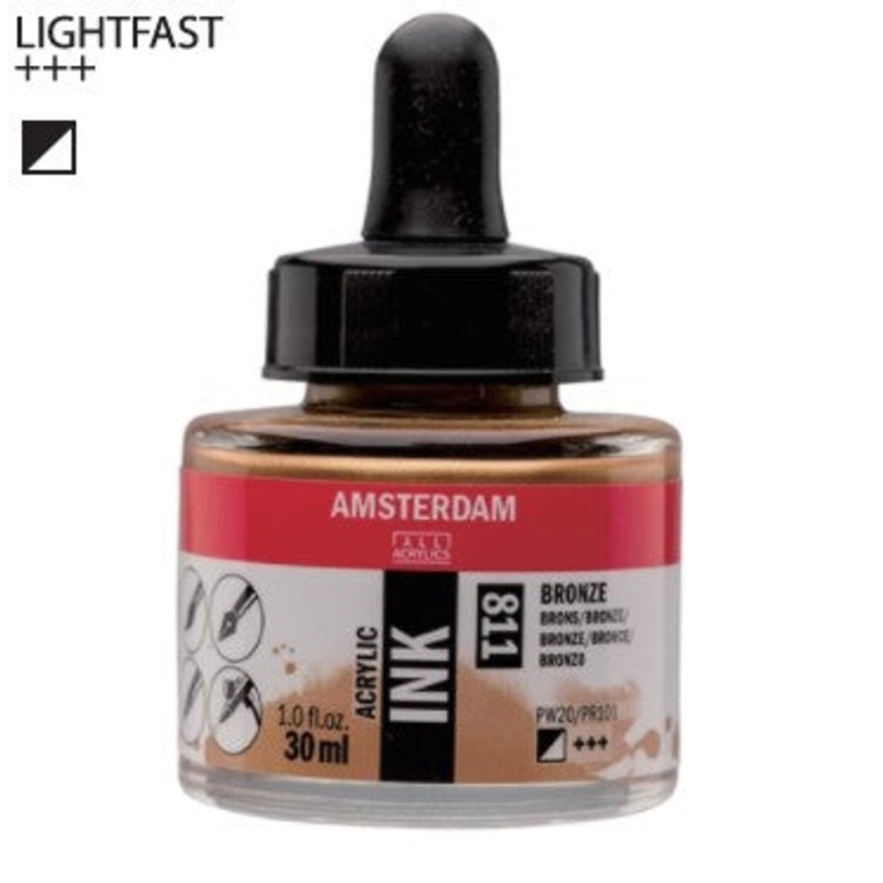 Amsterdam Acrylic Ink # 811 Bronze