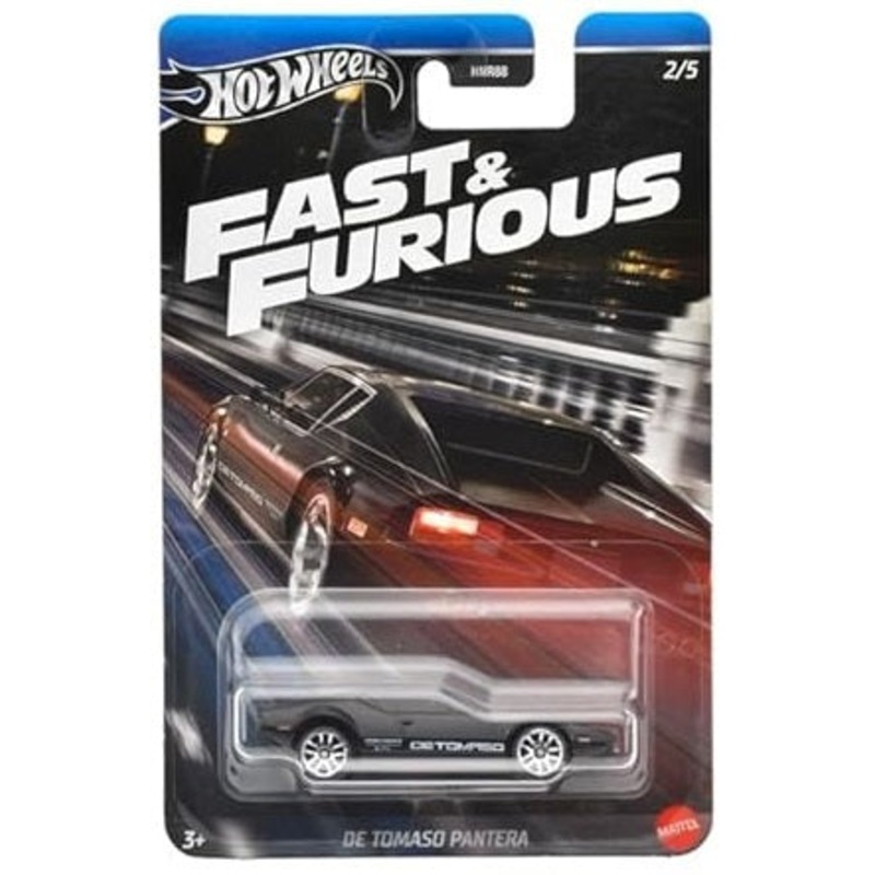 Hot Wheels 1:64 Fast & Furious Themed Asst 2024 – De Tomaso Pantera