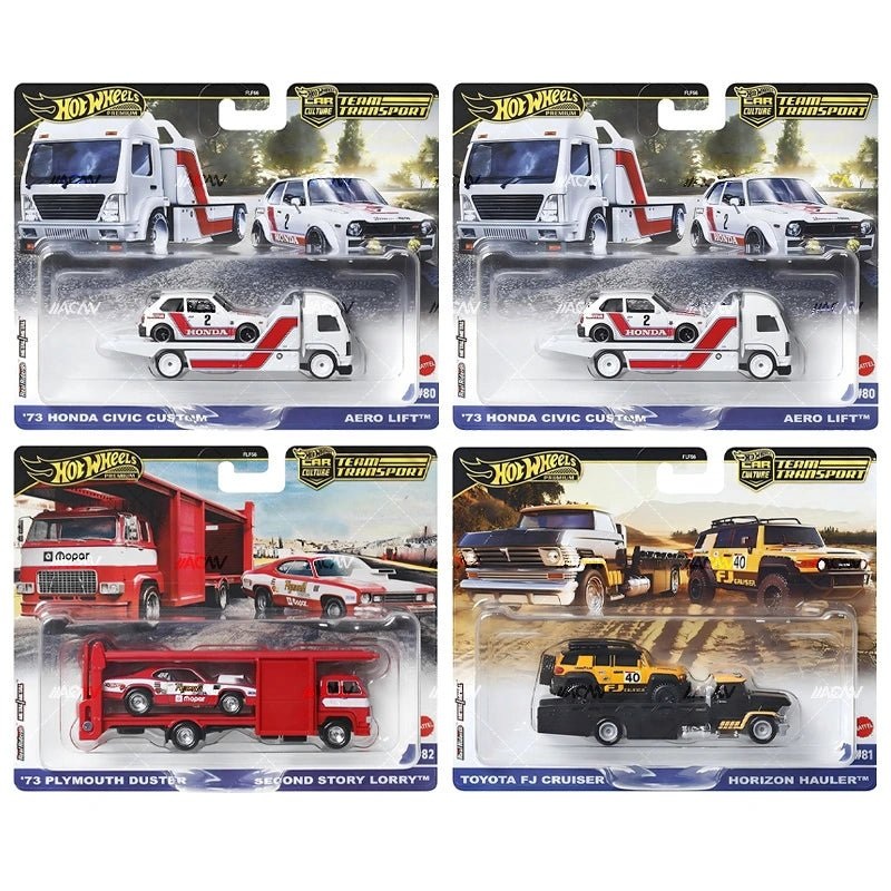 Hot Wheels Premium 1:64 Car Culture Team Transport 2025 MIX G Sealed Case