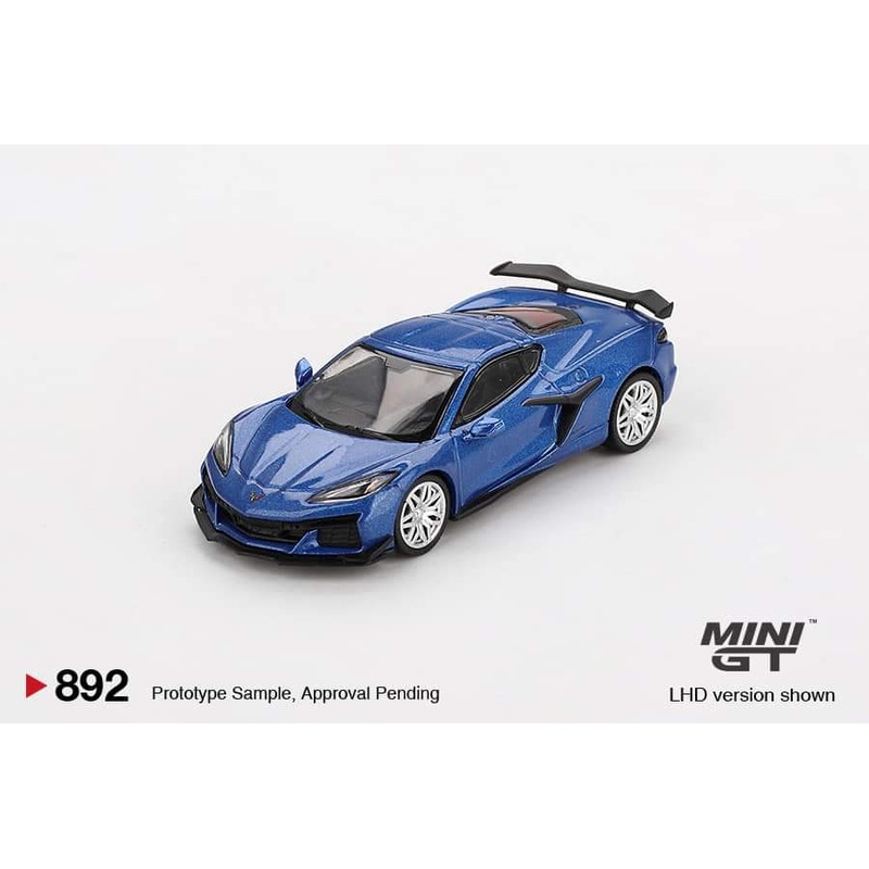 (PRE-ORDER) Mini GT 1:64 Chevrolet Corvette Z06 2023 Elkhart Lake Blue Metallic MGT00882-L
