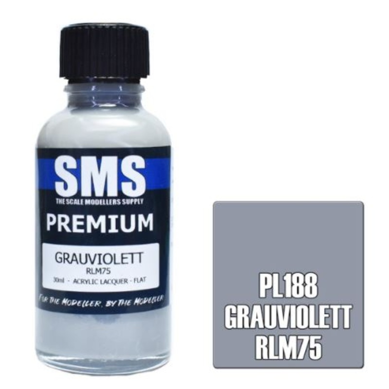 SMS Premium Lacquer – PL188 Grauviolett RLM75