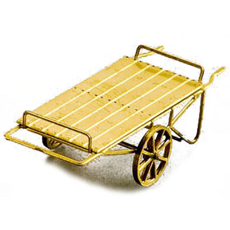 Two-wheeled luggage cart