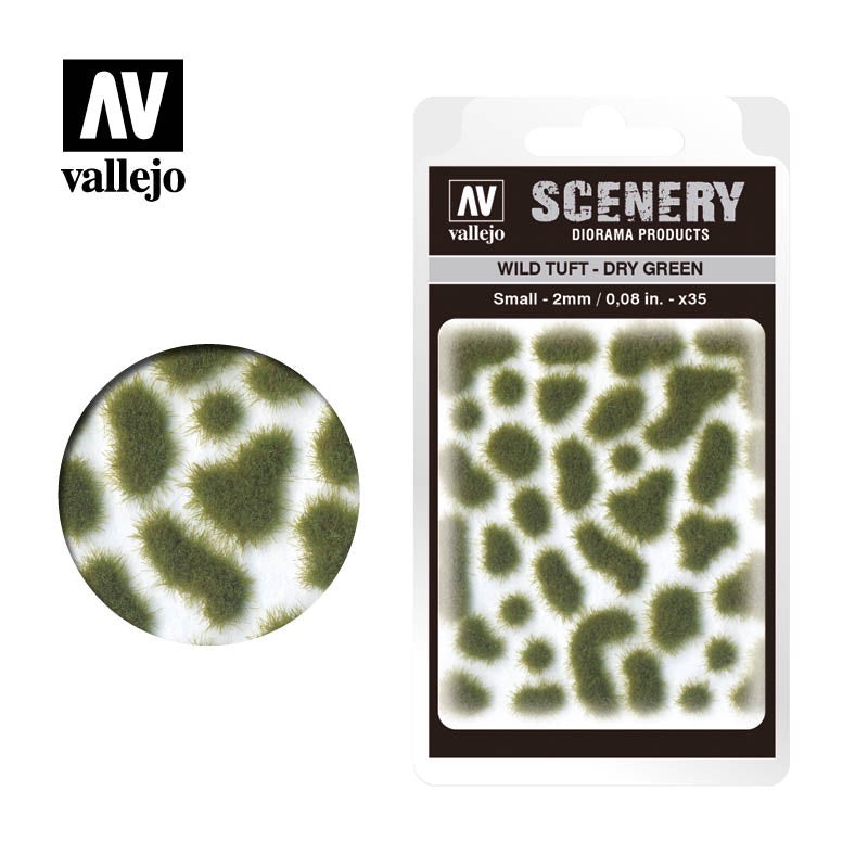 Vallejo Wild Tuft-Dry Green – Small SC401