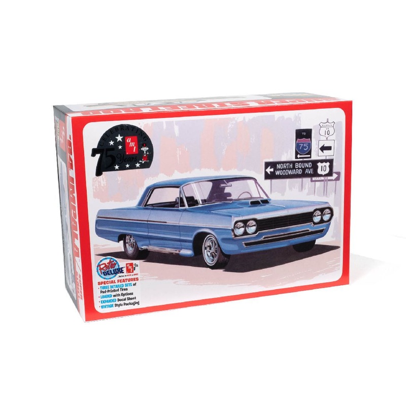 1964 Chevrolet Impala Super Street Rod 1/25 #1396 by AMT