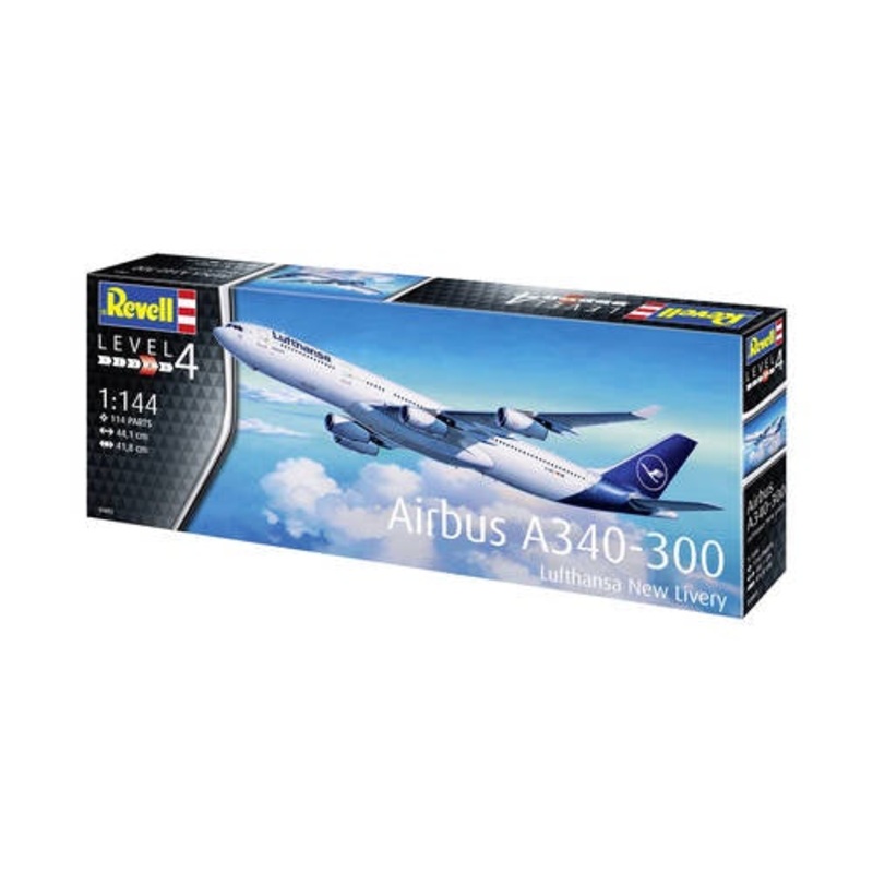 A340-300 Lufthansa New Livery 1/144 by Revell