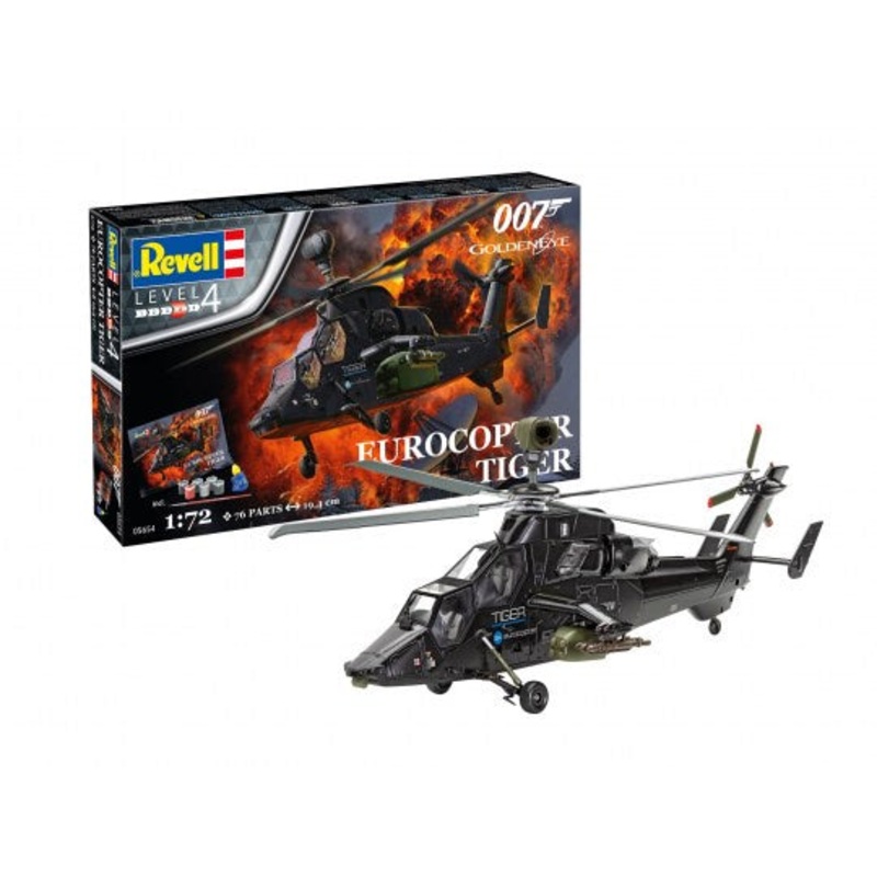 James Bond Eurocopter Tiger Gift Set 1/72 #5654 by Revell