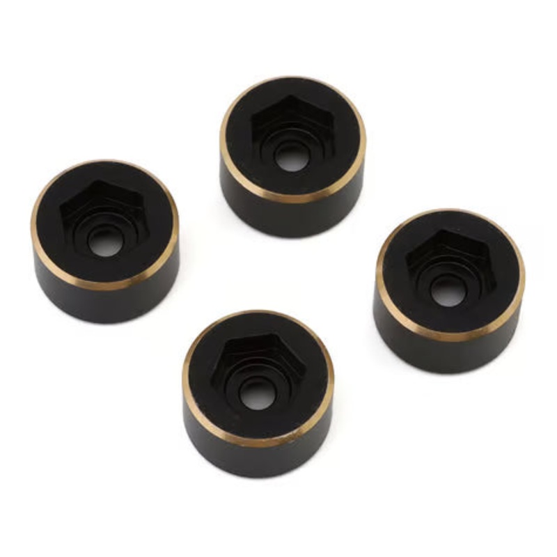 Treal Hobby 1.9 Brass Bead-Lock Wide Wheel Hub Weights (18mm) (4) (40.5g) – TLHTWHEEL-106