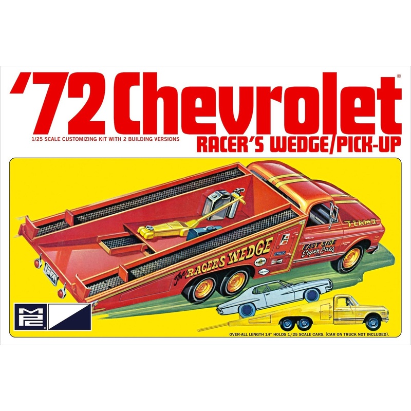 1972 Chevrolet Racer’s 1/25 Model Car Kit #885 by MPC Wedge/Pick-up