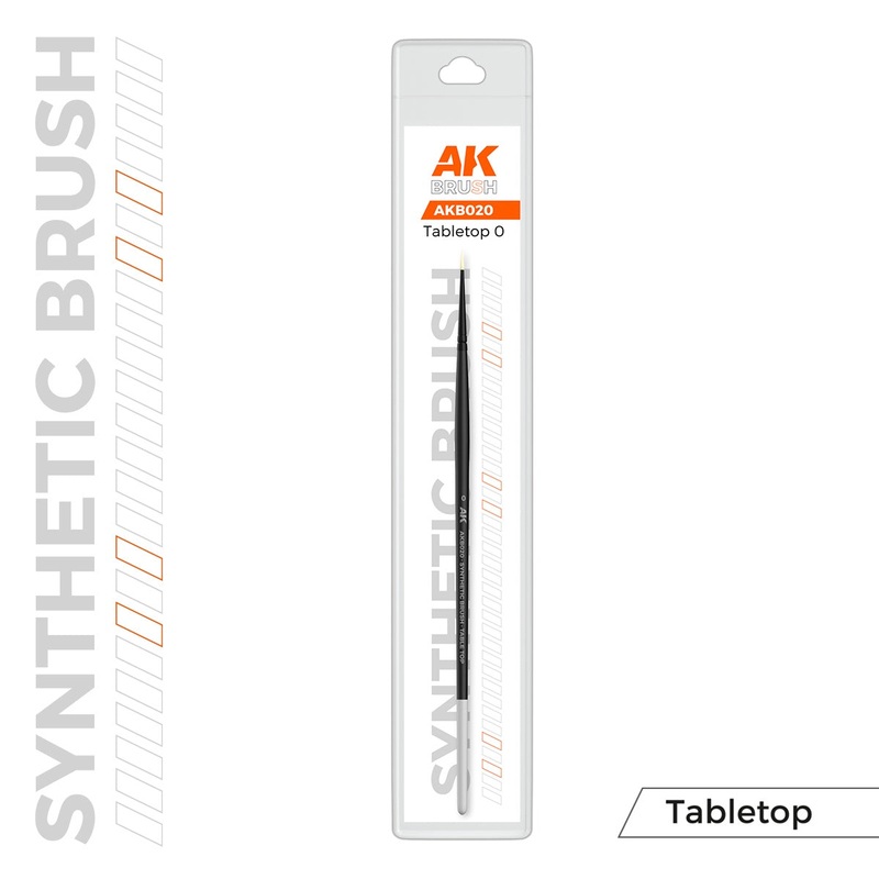 AK Interactive Synthetic Tabletop Brush 0 – AK-B020
