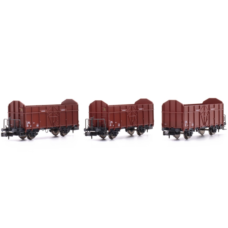 Set of 3 gondolas Fbkk SBB, Ep.IV