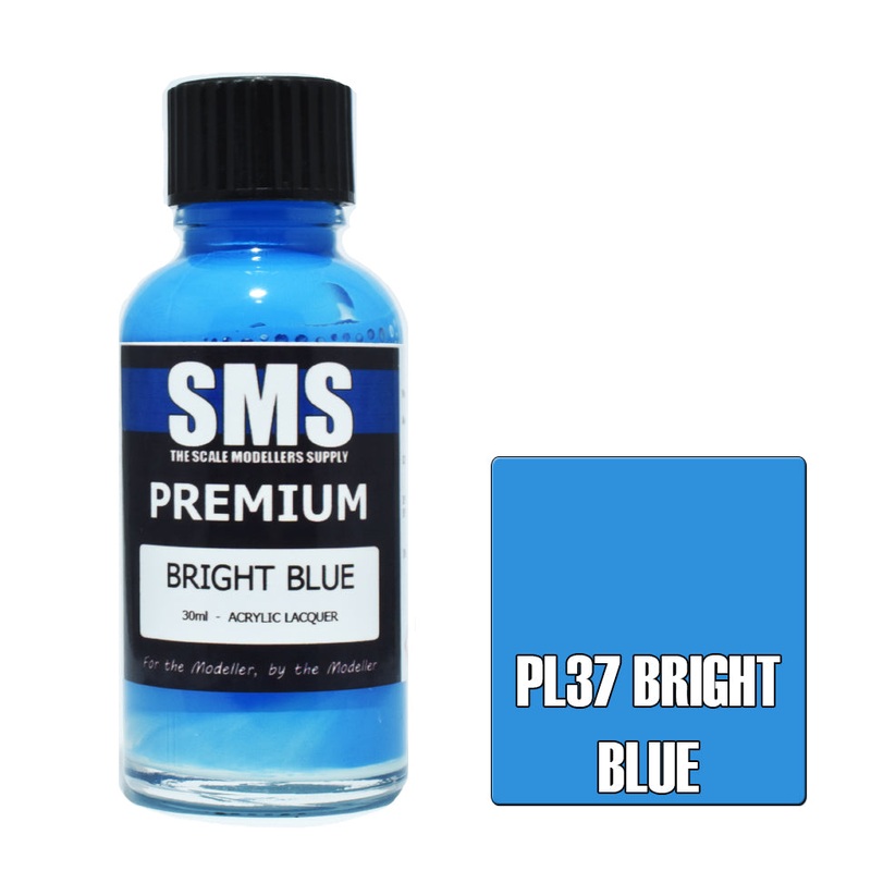 SMS Premium Lacquer – PL37 Bright Blue