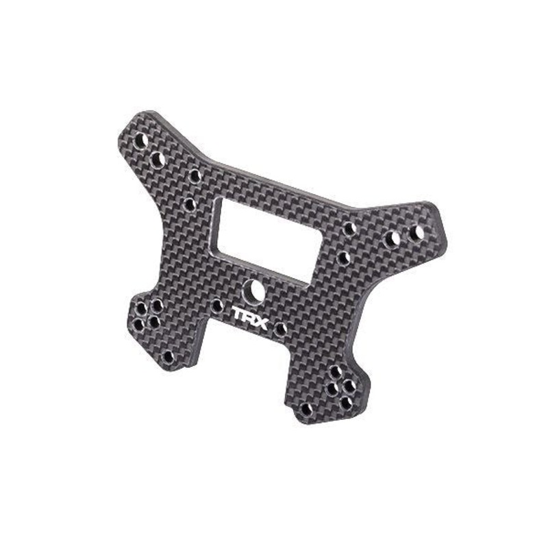 Traxxas Shock Tower, Front, 5mm (Carbon Fiber) (Fits Sledge) – TRA9640
