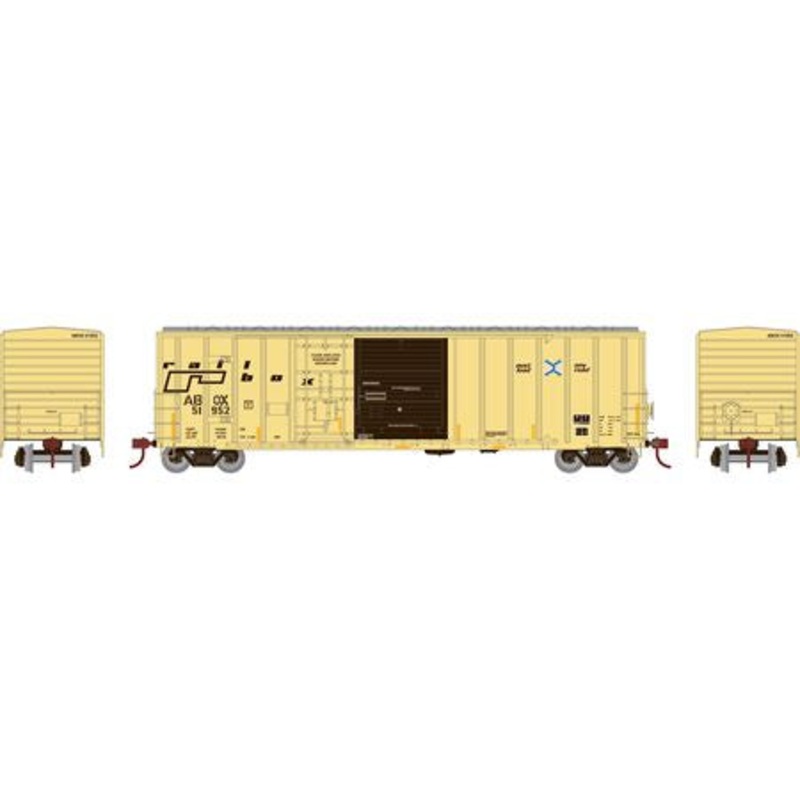 Athearn ATH26735 HO RTR 50ft FMC Combo Door Boxcar, ABOX #51952