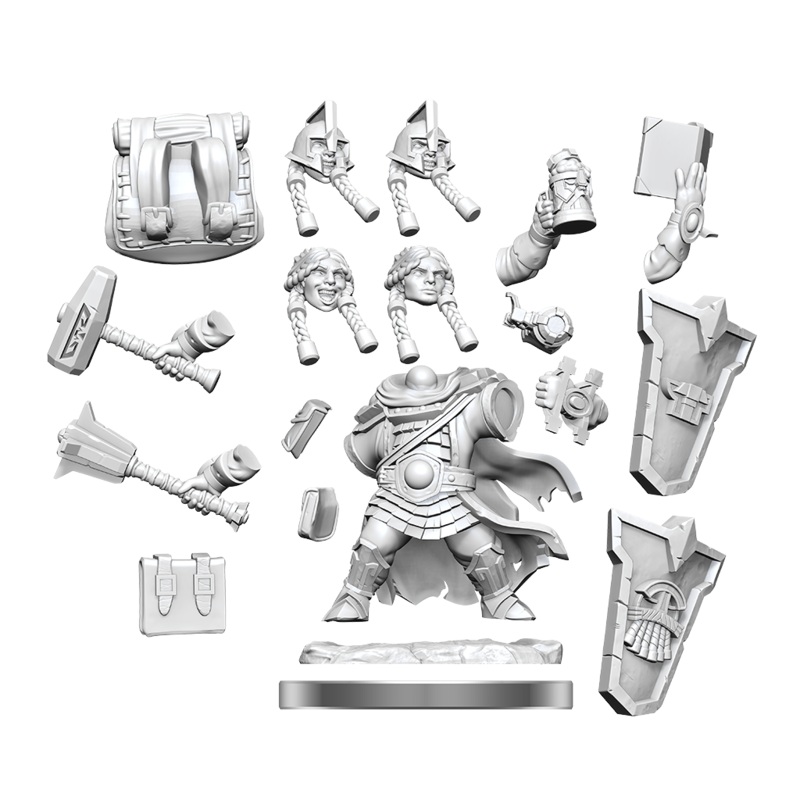 D&D Frameworks: Dwarf Cleric Female 75010