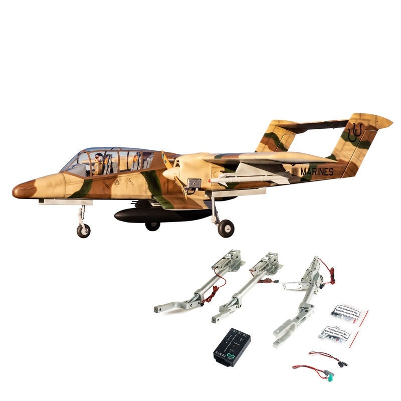 OV-10 Bronco 30cc ARF, 108 with Landing Gear Set HAN4670CR